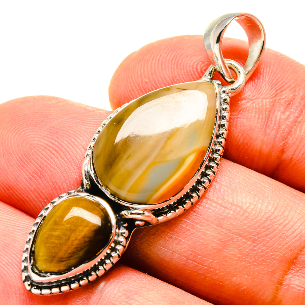 Willow Creek Jasper Pendants handcrafted by Ana Silver Co - PD756586