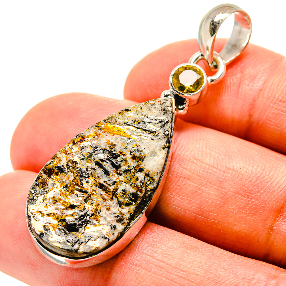 Astrophyllite Pendants handcrafted by Ana Silver Co - PD756597