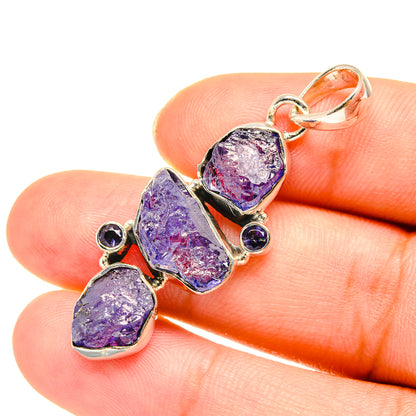 Tanzanite Pendants handcrafted by Ana Silver Co - PD7566