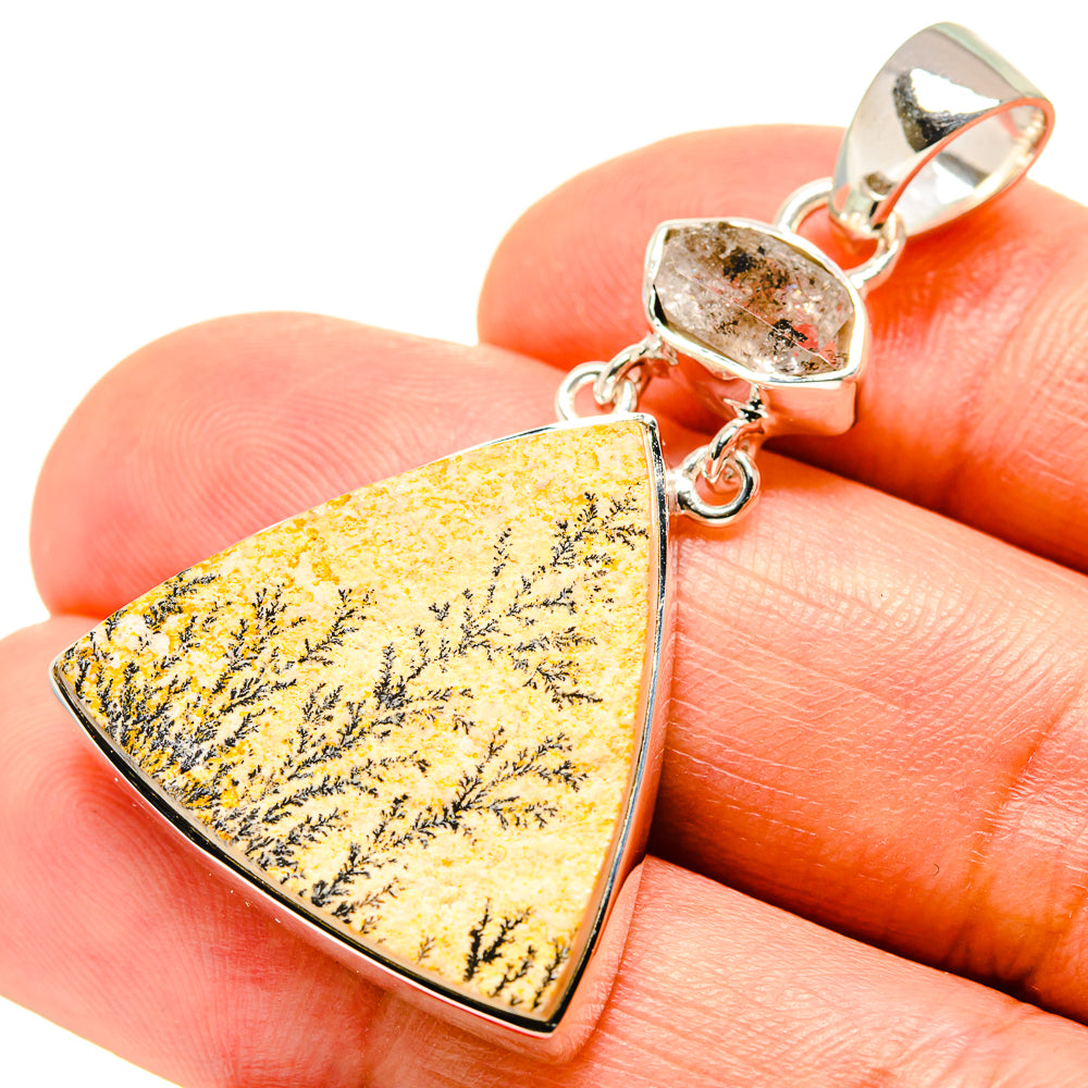 Germany Psilomelane Dendrite Pendants handcrafted by Ana Silver Co - PD756602