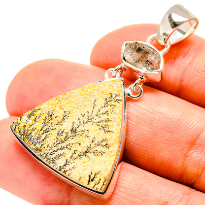 Germany Psilomelane Dendrite Pendants handcrafted by Ana Silver Co - PD756602
