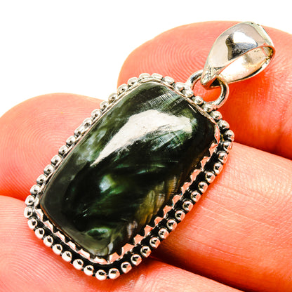 Seraphinite Pendants handcrafted by Ana Silver Co - PD756606