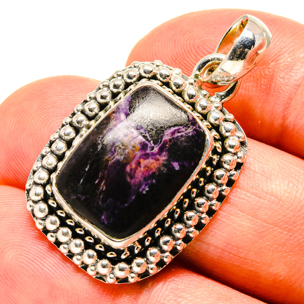 Charoite Pendants handcrafted by Ana Silver Co - PD756608
