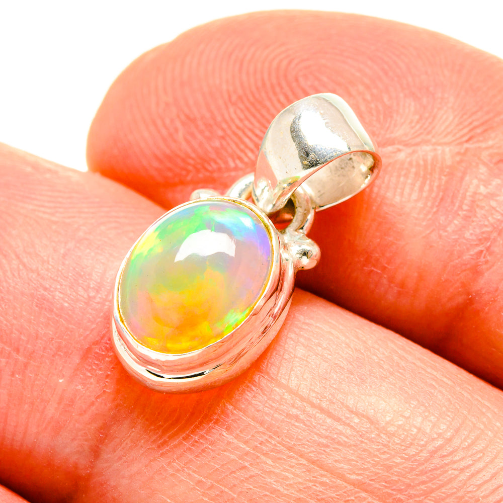 Ethiopian Opal Pendants handcrafted by Ana Silver Co - PD756621