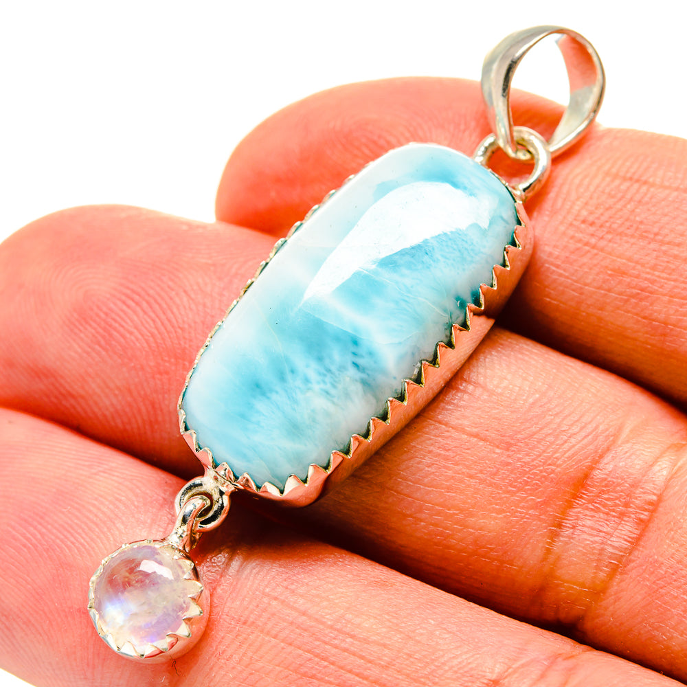 Larimar Pendants handcrafted by Ana Silver Co - PD756637