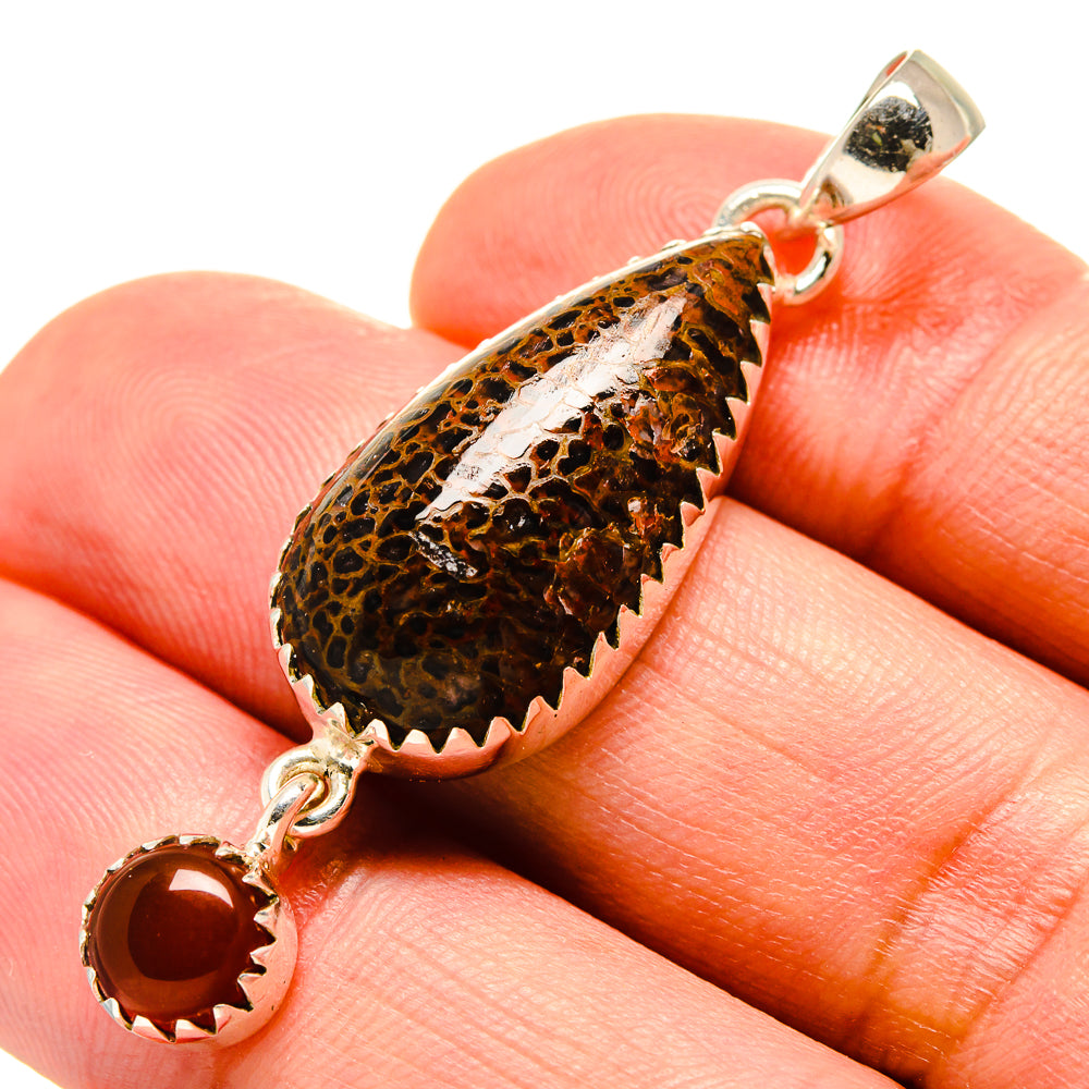 Dinosaur Bone Pendants handcrafted by Ana Silver Co - PD756641