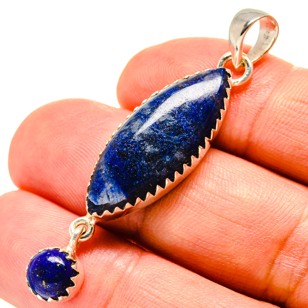 Sodalite Pendants handcrafted by Ana Silver Co - PD756652