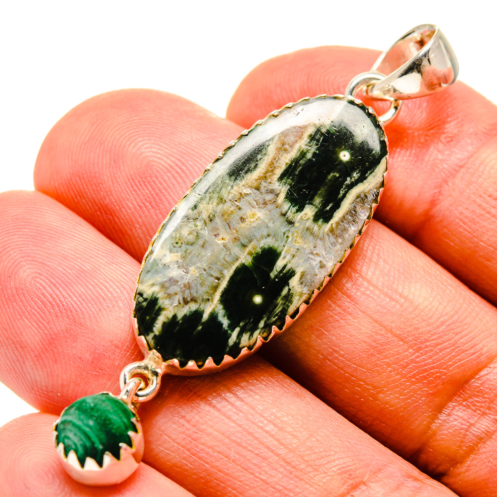 Ocean Jasper Pendants handcrafted by Ana Silver Co - PD756657
