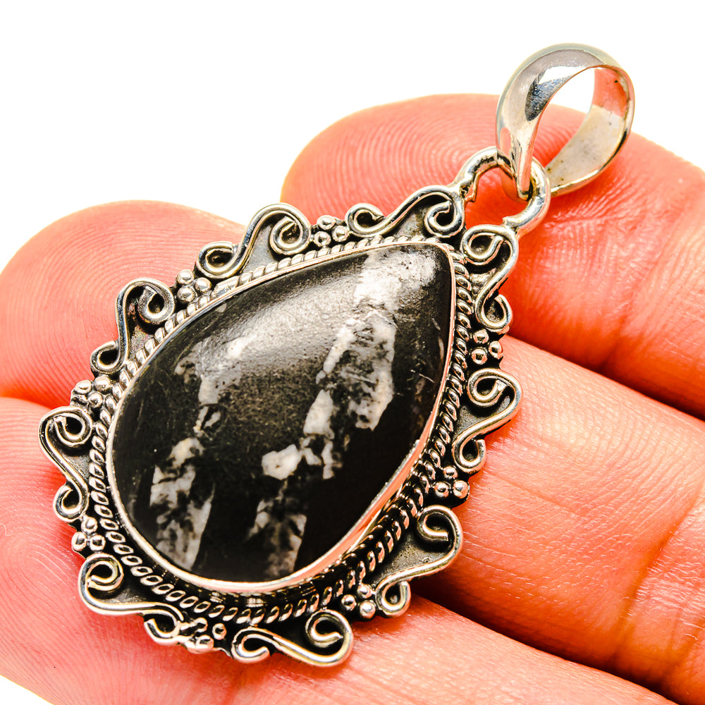 Pinolith Jasper Pendants handcrafted by Ana Silver Co - PD756663
