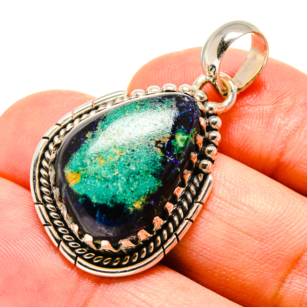 Azurite Pendants handcrafted by Ana Silver Co - PD756664