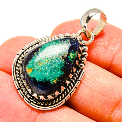 Azurite Pendants handcrafted by Ana Silver Co - PD756664