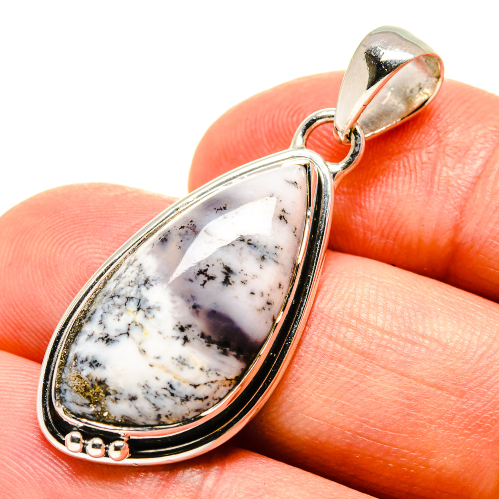Dendritic Opal Pendants handcrafted by Ana Silver Co - PD756683