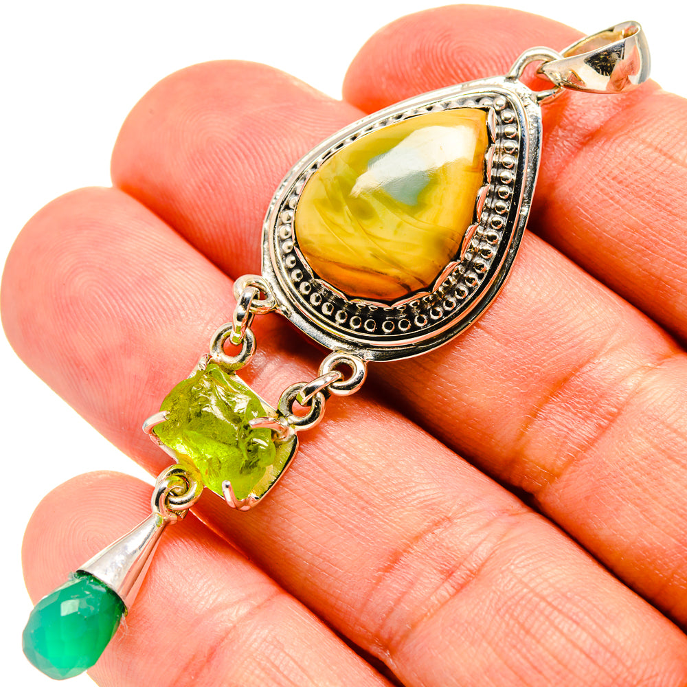 Willow Creek Jasper Pendants handcrafted by Ana Silver Co - PD756695
