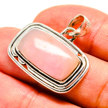 Pink Opal Pendants handcrafted by Ana Silver Co - PD756703