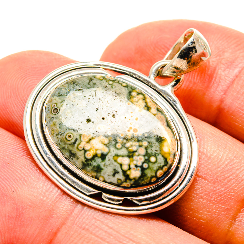 Ocean Jasper Pendants handcrafted by Ana Silver Co - PD756710