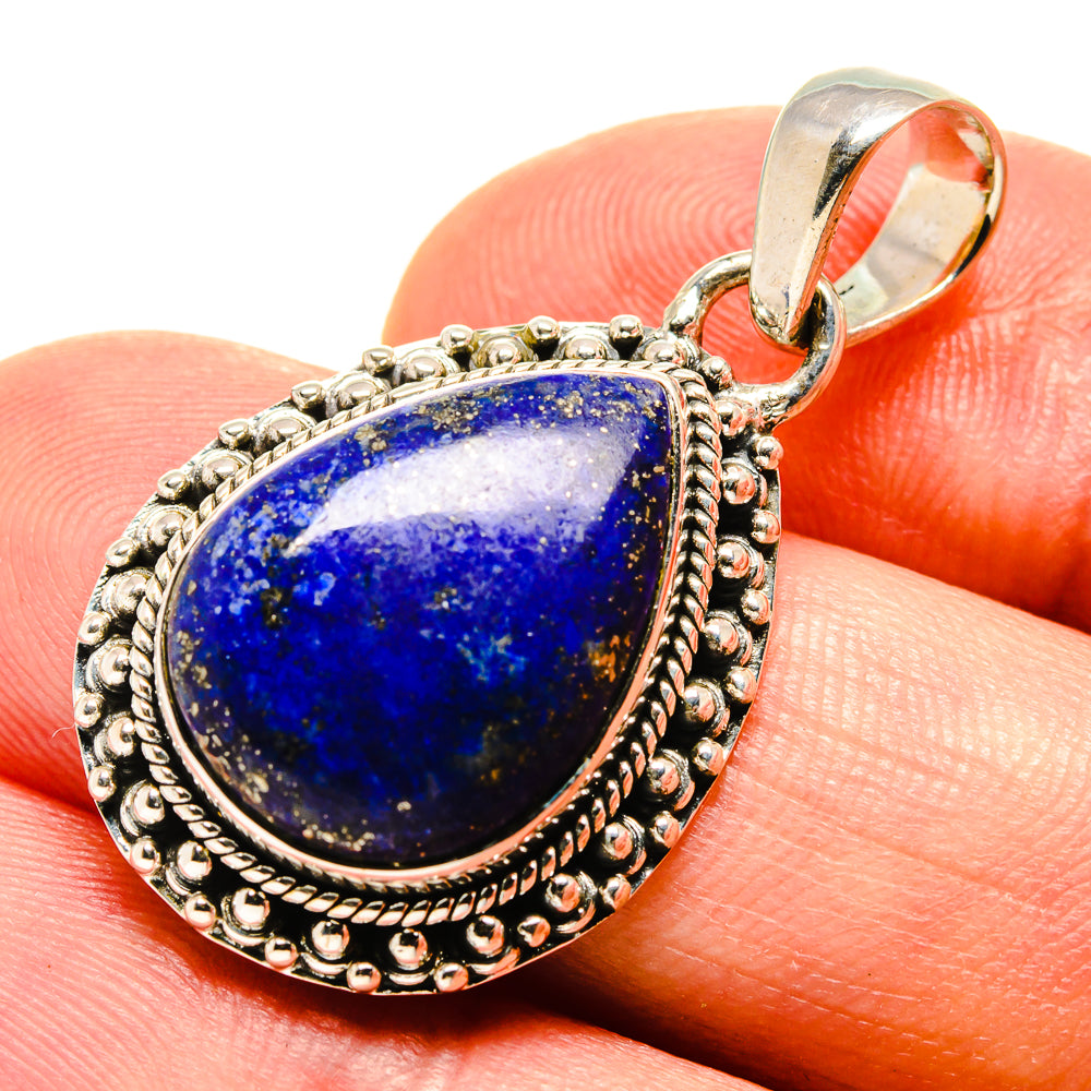 Lapis Lazuli Pendants handcrafted by Ana Silver Co - PD756715