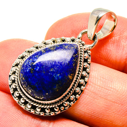 Lapis Lazuli Pendants handcrafted by Ana Silver Co - PD756715