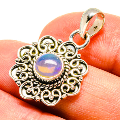 Ethiopian Opal Pendants handcrafted by Ana Silver Co - PD756722