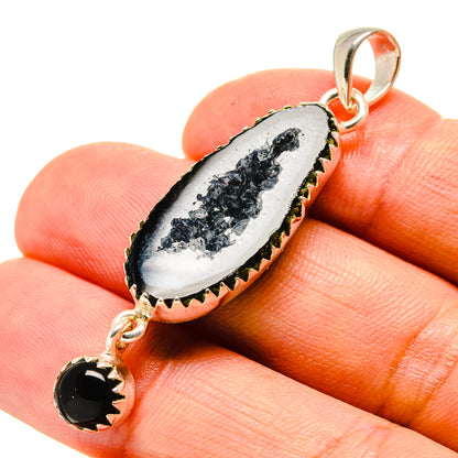 Coconut Geode Slice Pendants handcrafted by Ana Silver Co - PD756727