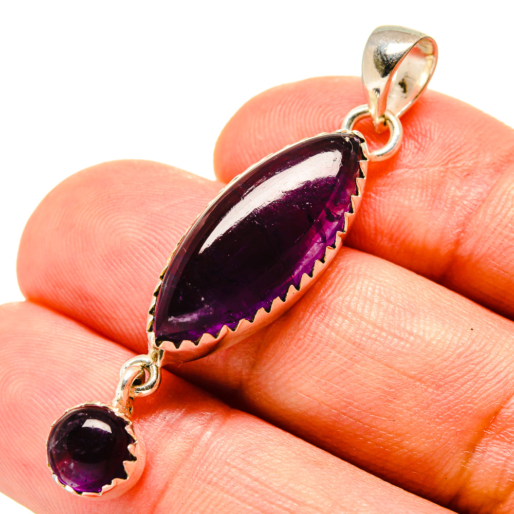 Amethyst Pendants handcrafted by Ana Silver Co - PD756743
