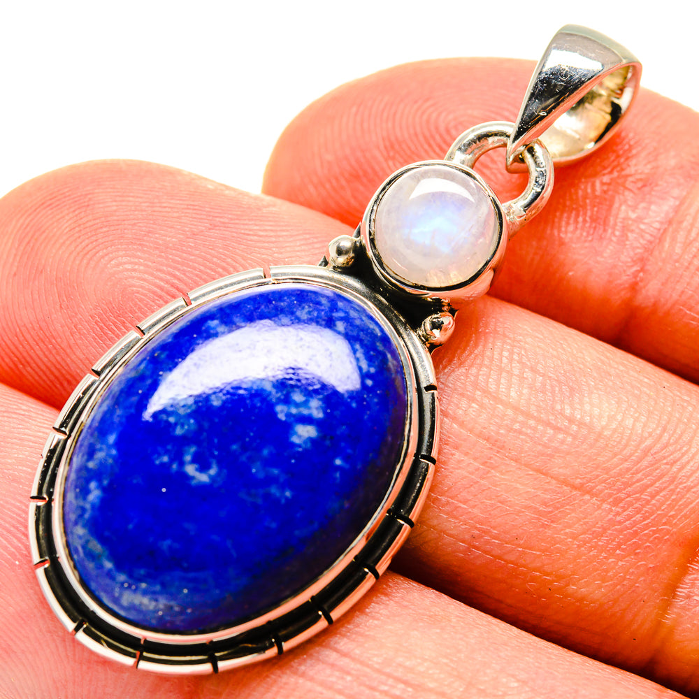 Lapis Lazuli Pendants handcrafted by Ana Silver Co - PD756767