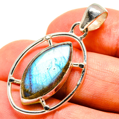 Labradorite Pendants handcrafted by Ana Silver Co - PD756770