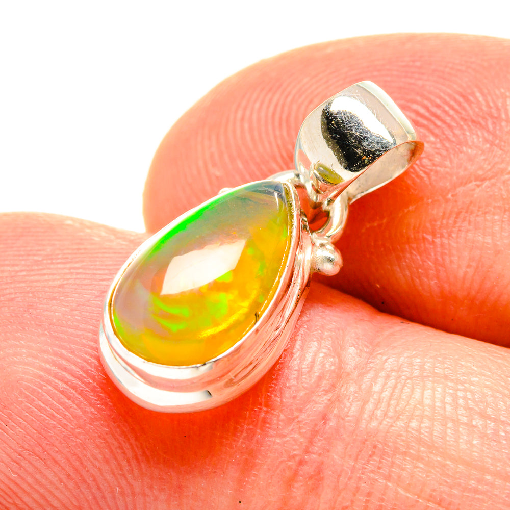 Ethiopian Opal Pendants handcrafted by Ana Silver Co - PD756808