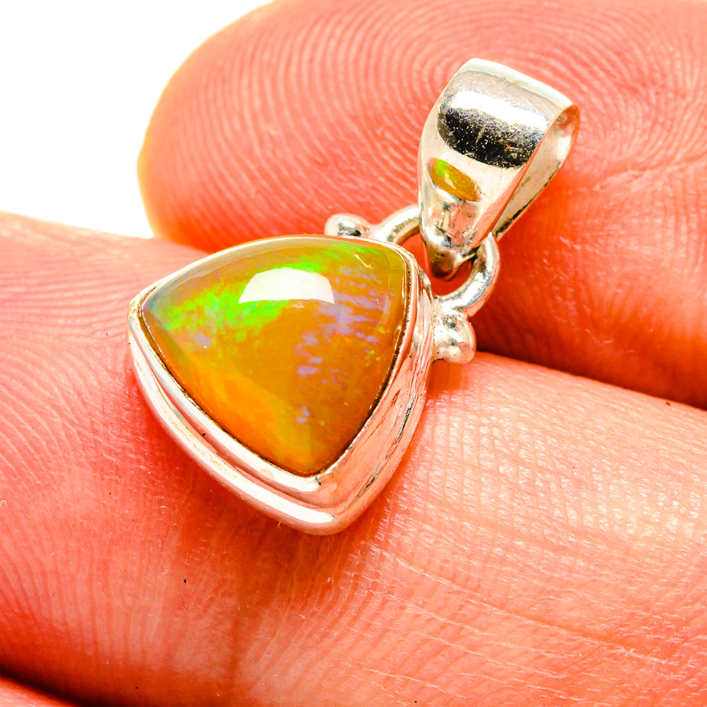 Ethiopian Opal Pendants handcrafted by Ana Silver Co - PD756811