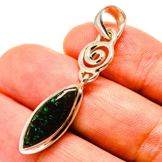 Ammolite Pendants handcrafted by Ana Silver Co - PD756815