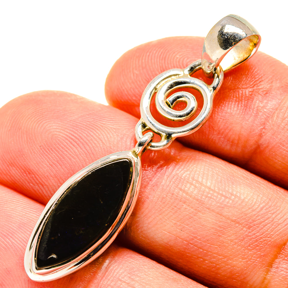 Black Onyx Pendants handcrafted by Ana Silver Co - PD756816