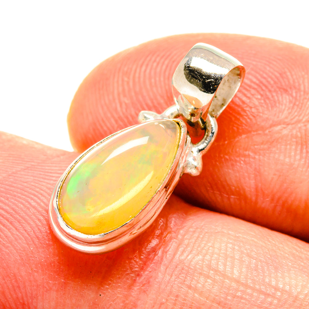 Ethiopian Opal Pendants handcrafted by Ana Silver Co - PD756818