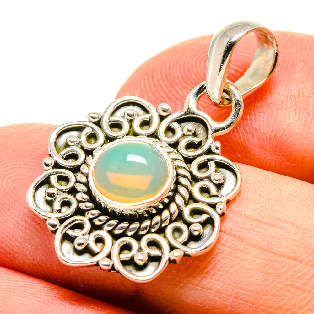 Ethiopian Opal Pendants handcrafted by Ana Silver Co - PD756826