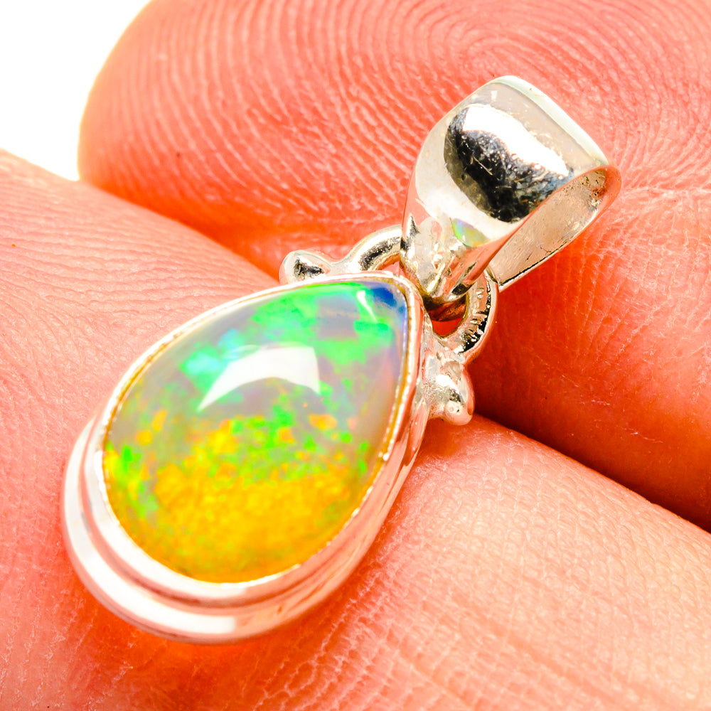 Ethiopian Opal Pendants handcrafted by Ana Silver Co - PD756849