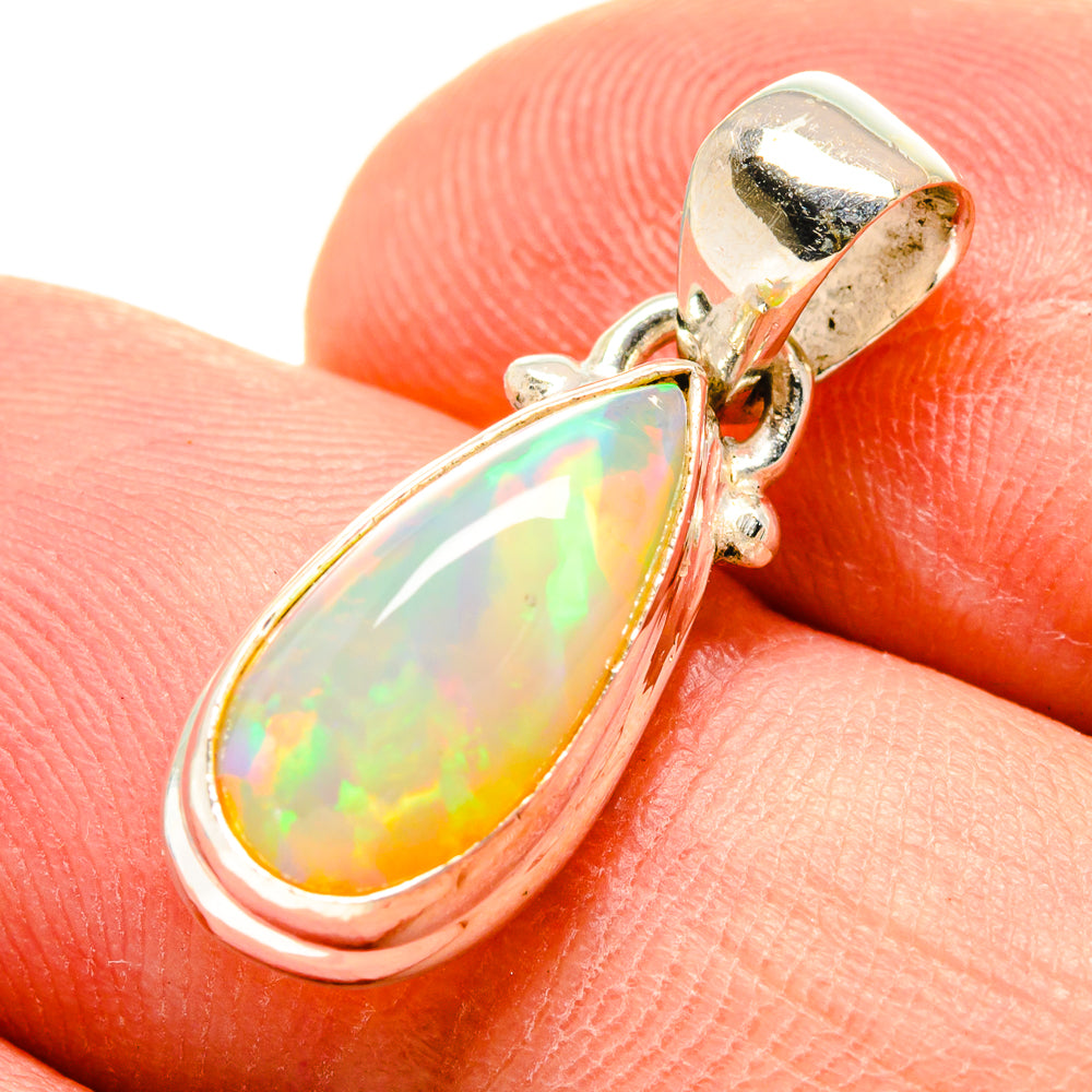 Ethiopian Opal Pendants handcrafted by Ana Silver Co - PD756850