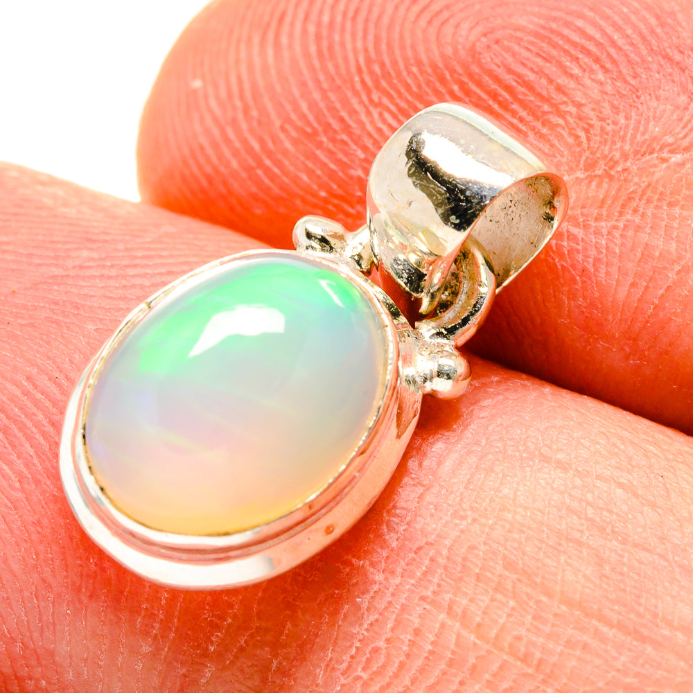 Ethiopian Opal Pendants handcrafted by Ana Silver Co - PD756856