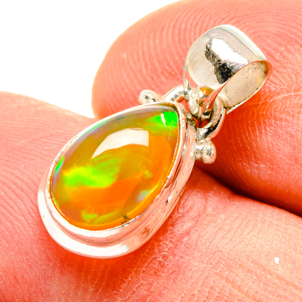 Ethiopian Opal Pendants handcrafted by Ana Silver Co - PD756858