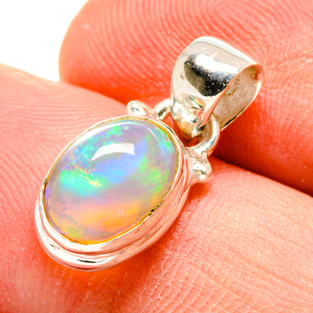 Ethiopian Opal Pendants handcrafted by Ana Silver Co - PD756863