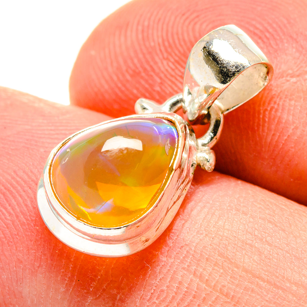 Ethiopian Opal Pendants handcrafted by Ana Silver Co - PD756864