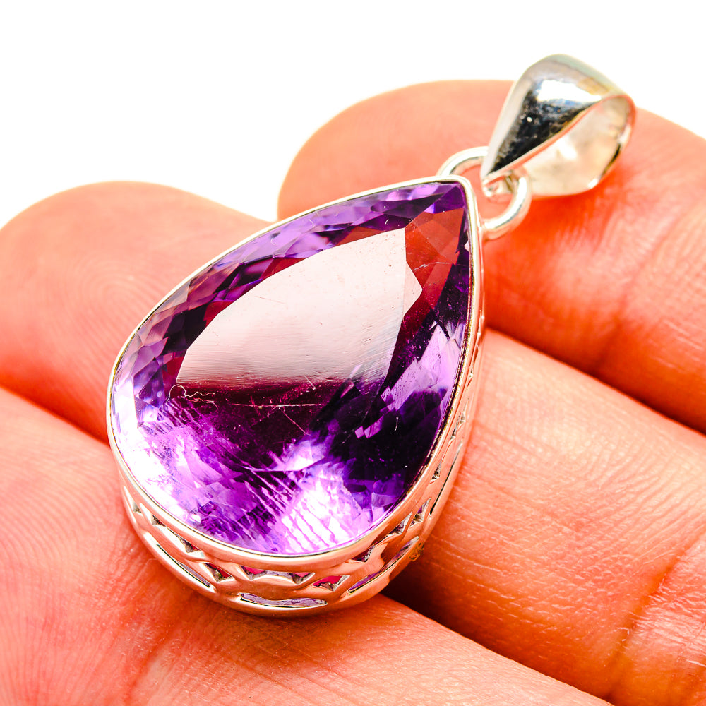 Amethyst Pendants handcrafted by Ana Silver Co - PD756874