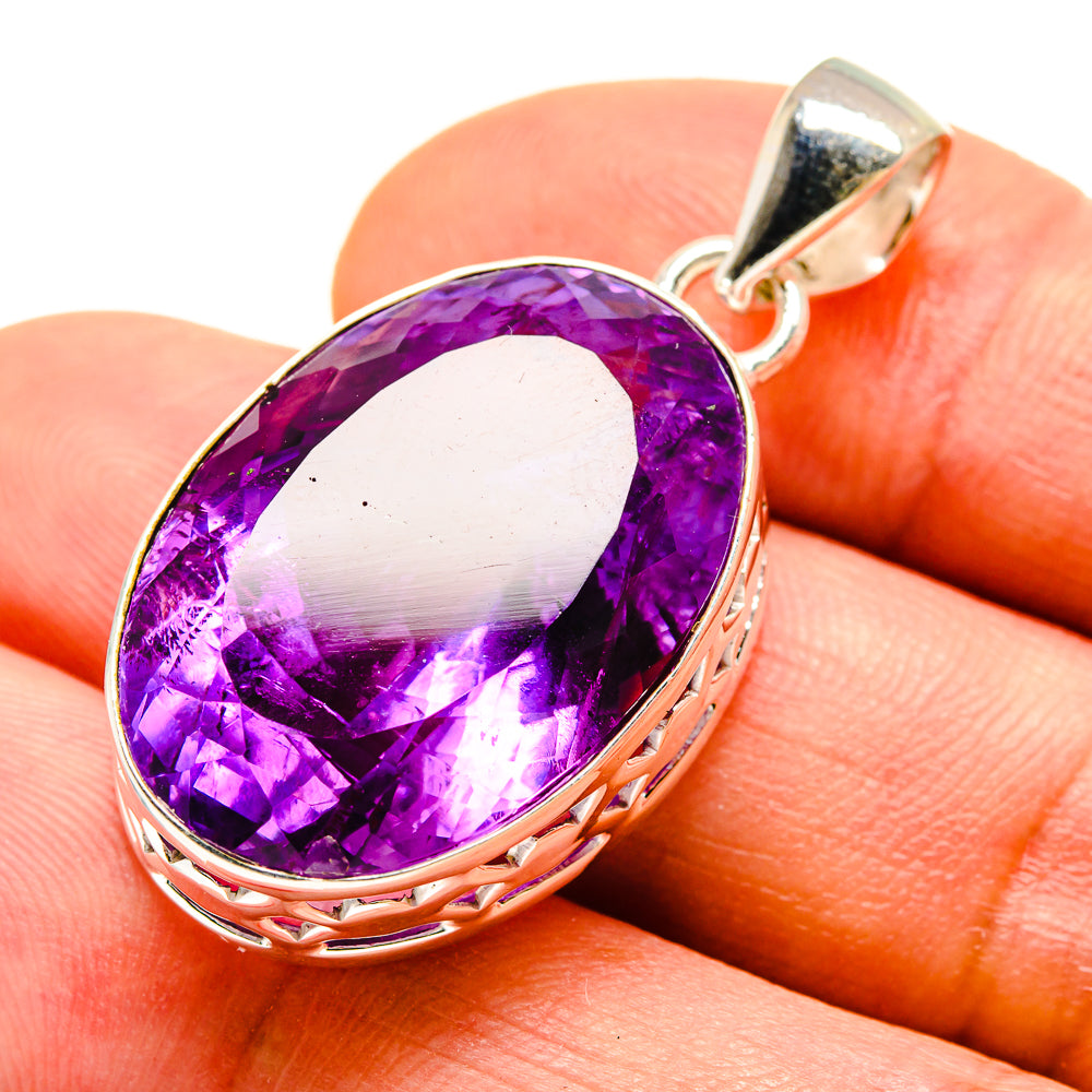 Amethyst Pendants handcrafted by Ana Silver Co - PD756876