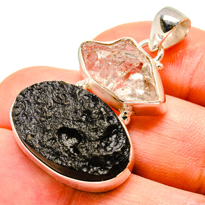 Tektite Pendants handcrafted by Ana Silver Co - PD756877