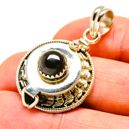 Black Onyx Pendants handcrafted by Ana Silver Co - PD756880