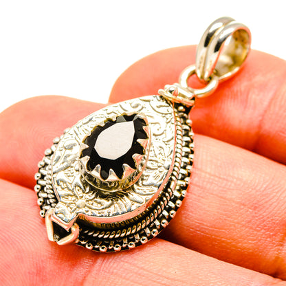 Black Onyx Pendants handcrafted by Ana Silver Co - PD756881