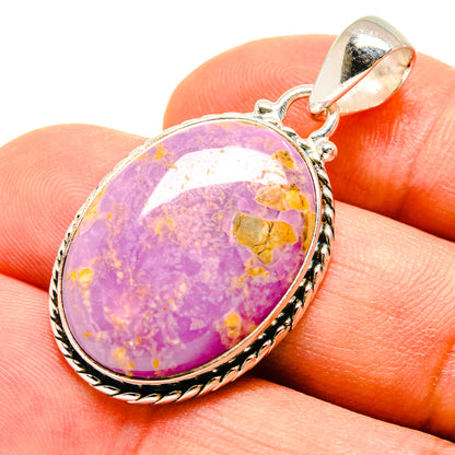 Phosphosiderite Pendants handcrafted by Ana Silver Co - PD756888