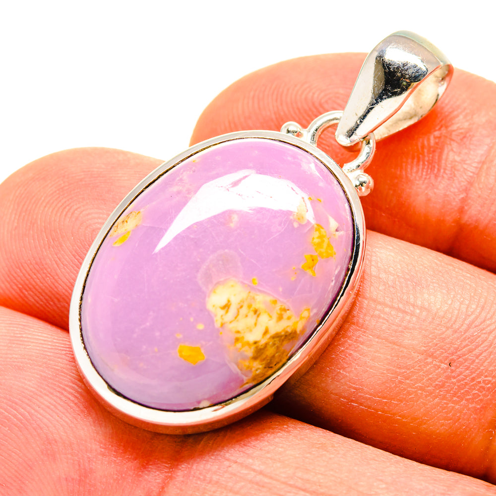 Phosphosiderite Pendants handcrafted by Ana Silver Co - PD756891