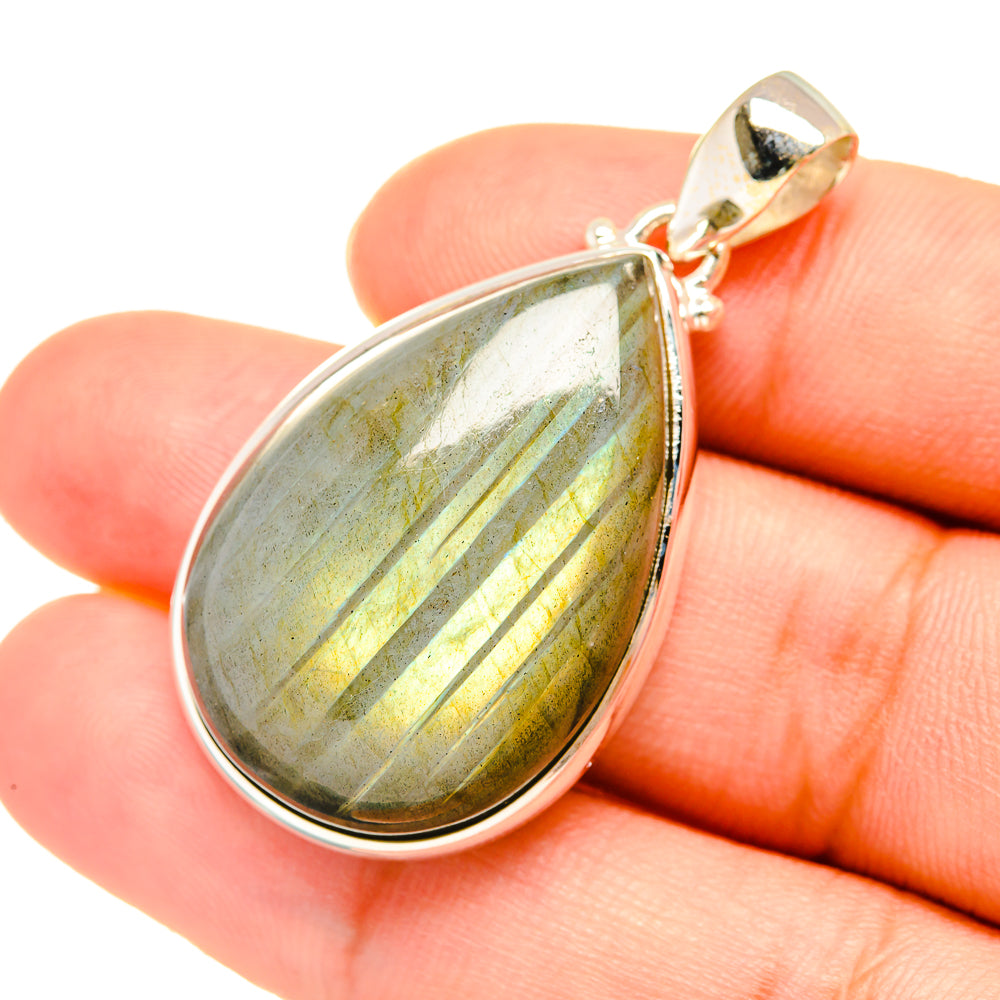 Labradorite Pendants handcrafted by Ana Silver Co - PD7569