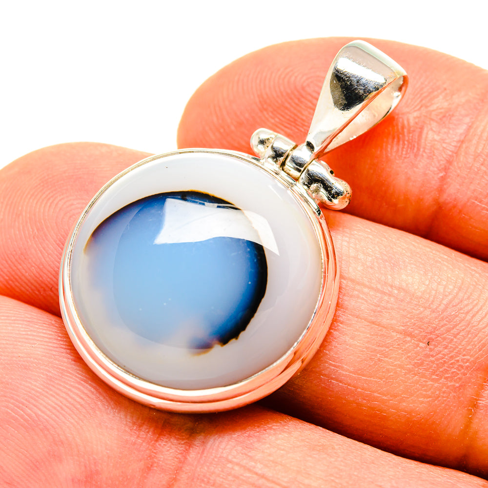 Montana Agate Pendants handcrafted by Ana Silver Co - PD756905