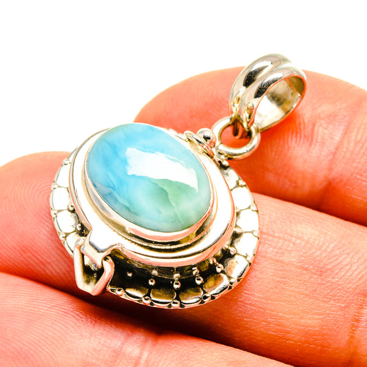 Larimar Pendants handcrafted by Ana Silver Co - PD756954