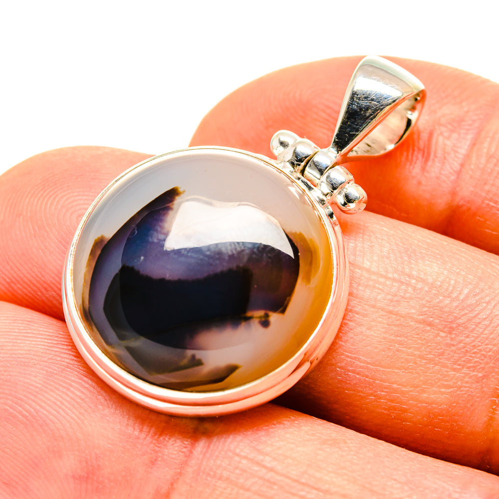 Montana Agate Pendants handcrafted by Ana Silver Co - PD756958