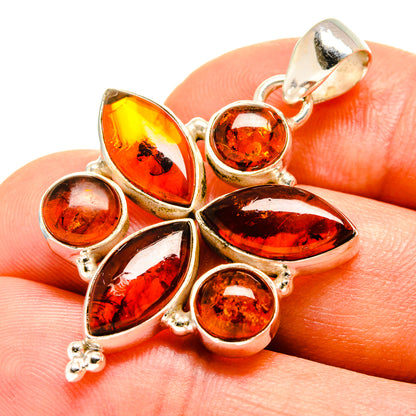 Baltic Amber Pendants handcrafted by Ana Silver Co - PD756966